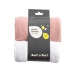 Lot de deux draps housses