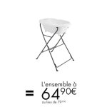 Offre ma�ka : baignoire + support � 64, 90? au lieu de 79, 90?