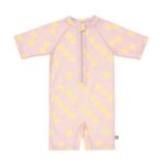 Maillot de bain b�b� anti - uv manches courtes