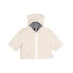 Manteau � capuche sherpa