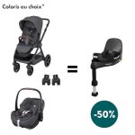 Soldes maxi - cosi : - 50% sur la base family fix 360 pro pour l'achat d'une poussette oxford, un si�ge ...