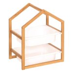 Meuble rangement 2 bacs bako
