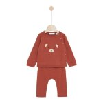 Milk caramel ensemble tricot