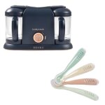 Pack robot cuiseur babycook� duo + lot de cuill�res 1er �ge silicone
