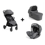 Pack trio parcel lx : poussette parcel lx + nacelle ramble xl + si�ge auto i - level pro
