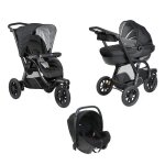 Pack trio : poussette activ3 + nacelle activ3 + sige auto kory i - size