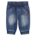 Pantalon en maille denim