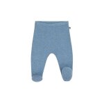 Pantalon en tricot laine et coton