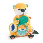 Peluche d'activits maman loutre
