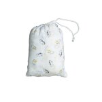 Pluche et pompon lot de 2 draps housse coton bio
