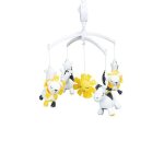 Pluche et pompon mobile musical