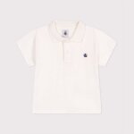Polo b�b� en coton manches courtes uni