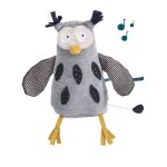 Poupe musique hibou les moustaches
