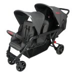 Poussette 3 places lidoo h3e + ergondrive