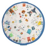 Puce&pilou tapis de jeu / sac de rangement