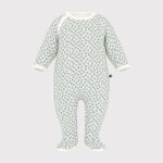 Pyjama b�b� en coton fleuri