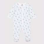 Pyjama b�b� en coton imprim� fleuri