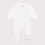 Pyjama en coton � col imprim� �toiles