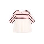 Robe b�b� bi - mati�re manches longues