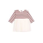 Robe b�b� bi - mati�re manches longues