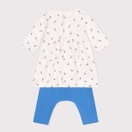 Robe b�b� et legging en coton