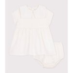 Robe b�b� manches courtes et son bloomer