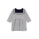 Robe en coton �pais manches longues