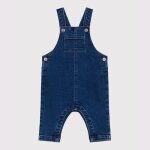 Salopette b�b� en jean �lasthanne jambes longues