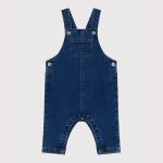 Salopette b�b� en jean �lasthanne jambes longues