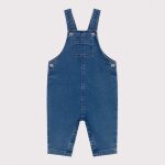 Salopette b�b� en jean �lasthanne jambes longues