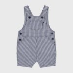 Salopette courte en toile