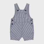 Salopette courte en toile