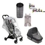 Sortez couverts avec votre bb  petit prix : habillage pluie + couverture + chancelire + moustiquaire ...