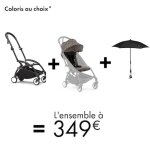 Offre stokke : yoyo� chassis + pack 6 + + ombrelle yoyo = 349 ?