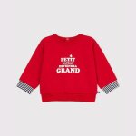 Sweatshirt b�b� en coton � motifs