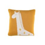 Tiga, stegi & ops coussin tricot en jacquard bio