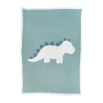 Tiga, stegi & ops couverture tricot en jacquard bio