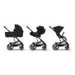 Trio naissance poussette balios + nacelle s lux + coque auto cloud g i - size + adaptateurs