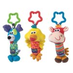 Trio peluches nomades