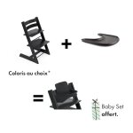 Offre tripp trapp : baby set offert pour l'achat d'une chaise tripp trapp + tablette