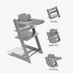Tripp trapp� pack chaise haute + baby set + plateau