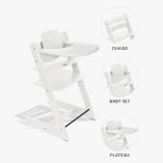Tripp trapp� pack chaise haute + baby set + plateau