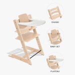 Tripp trapp� pack chaise haute + baby set + plateau