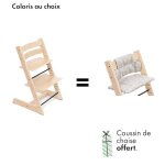 Offre tripp trapp de stokke : coussin de chaise offert !