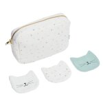 Trousse de toilette + lingettes lavables