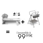 Offre twistshake : kit bain b�b� baignoire + support + accessoires + jouets = 99, 99?