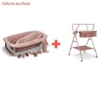 Offre twistshake : kit de bain v2 complet : baignoire pliable et accessoires + support de baignoire