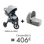 Offre william kent 1733 : pousette ph�nix + nacelle ph�nix = 406?