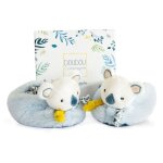 Yoca le koala chaussons avec hochet