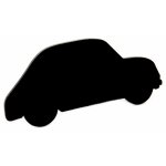 Ardoise voiture ann�es 50 marque - table